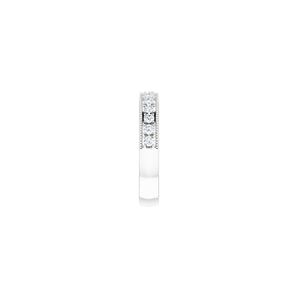 1/5 ct tw Diamond Lab Grown Anniversary Band in 14K White Gold... - view 4
