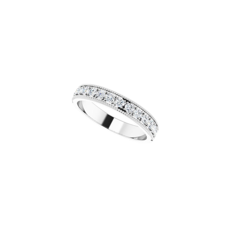 1/5 ct tw Diamond Lab Grown Anniversary Band in 14K White Gold... - view 5