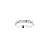 1/5 ct tw Diamond Lab Grown Anniversary Band in 14K White Gold... - view 3