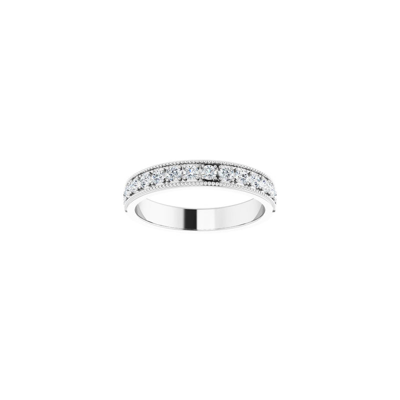 1/5 ct tw Diamond Lab Grown Anniversary Band in 14K White Gold... - view 3