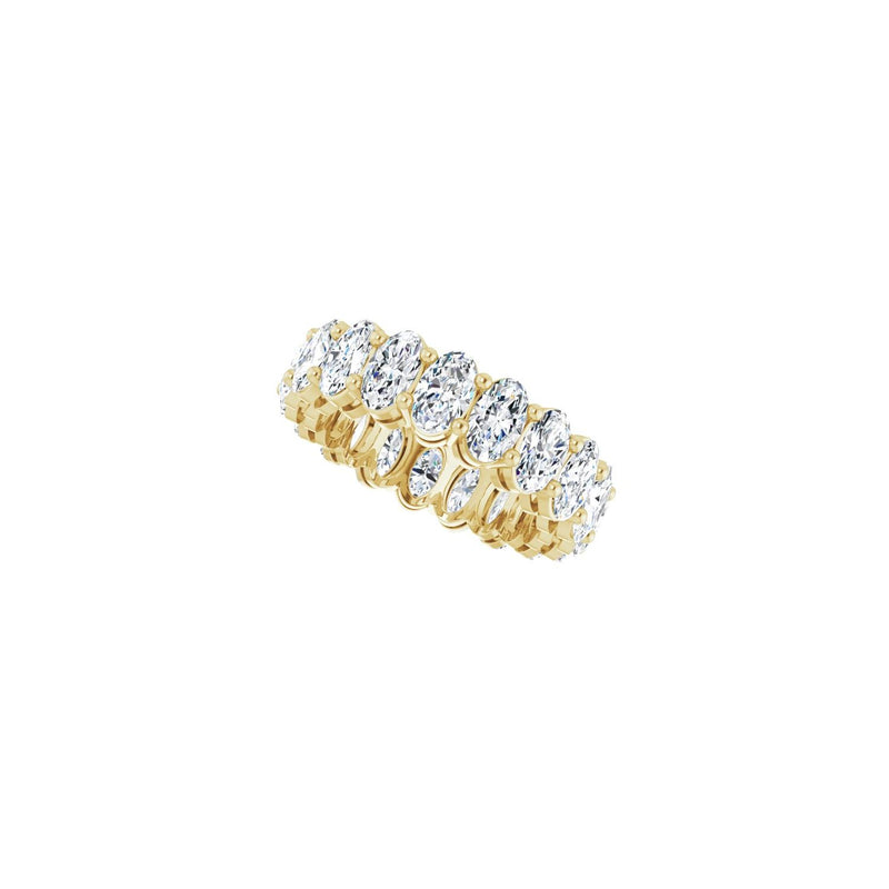 3 3/8 ct tw Eternity Shared-Prong Lab Grown Anniversary Band in 1... - view 5