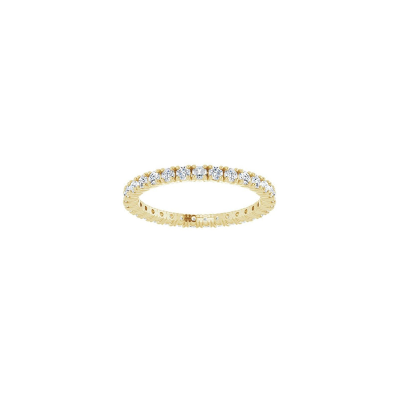 1 1/2 ct tw Eternity Lab Grown Anniversary Band in 14K White Gold... - view 3