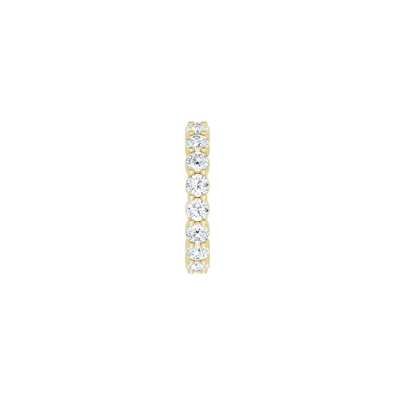 1 3/4 ct tw Eternity Shared-Prong Lab Grown Anniversary Band in 1... - view 4