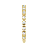 1/3 ct tw Diamond Lab Grown Anniversary Band in 14K White Gold... - view 4