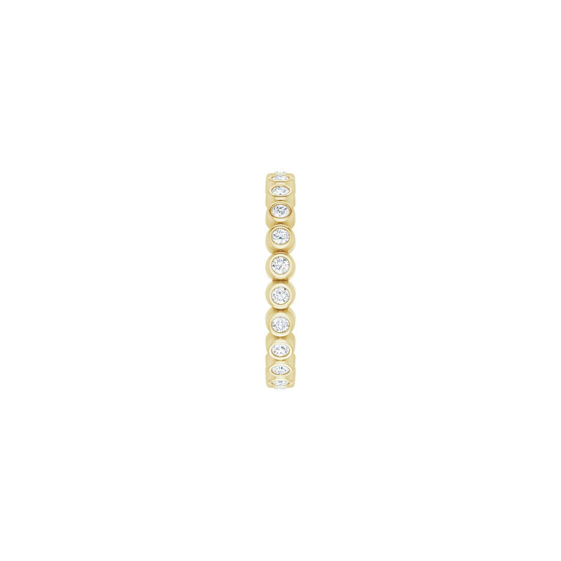 1/3 ct tw Eternity Lab Grown Anniversary Band in 14K White Gold... - view 4