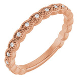 The Seren — Diamond Anniversary Band - Rose