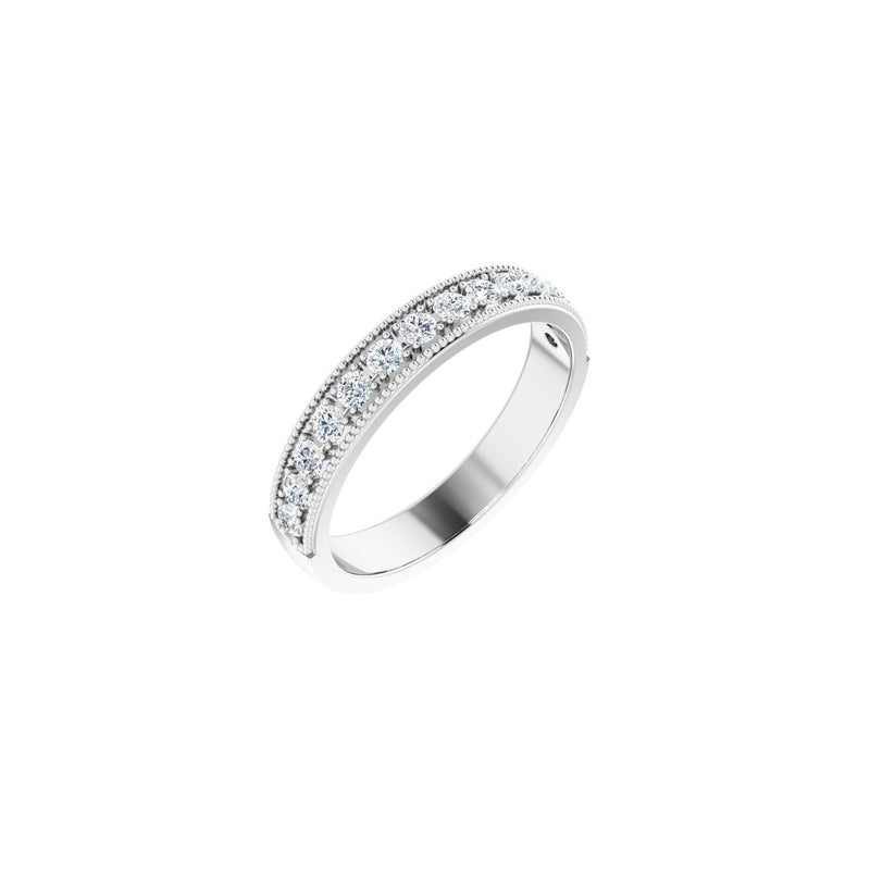 1/5 ct tw Diamond Lab Grown Anniversary Band in 14K White Gold...