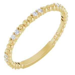 The Xela — Diamond Anniversary Band - Yellow