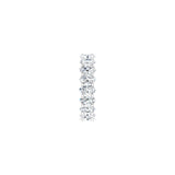 3 3/4 ct tw Eternity Lab Grown Anniversary Band in 14K White Gold... - view 4