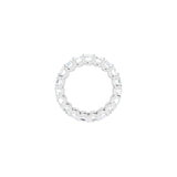 10 1/5 ct tw Eternity Lab Grown Anniversary Band in 14K White Gol... - view 2