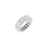 10 1/5 ct tw Eternity Lab Grown Anniversary Band in 14K White Gol...