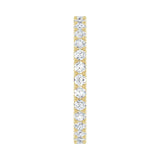 1 1/2 ct tw Eternity Lab Grown Anniversary Band in 14K White Gold... - view 4
