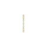 1/2 ct tw Eternity Lab Grown Anniversary Band in 14K White Gold... - view 4
