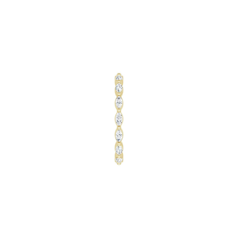 1/2 ct tw Eternity Lab Grown Anniversary Band in 14K White Gold... - view 4