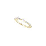 1/2 ct tw Eternity Lab Grown Anniversary Band in 14K White Gold... - view 5