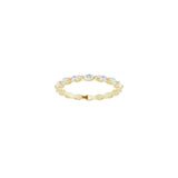 1/2 ct tw Eternity Lab Grown Anniversary Band in 14K White Gold... - view 3
