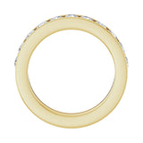 1 ct tw Channel-Set Lab Grown Anniversary Band in 14K White Gold... - view 5