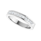 1/3 ct tw Diamond Lab Grown Anniversary Band in 14K White Gold... - view 5