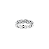 1/2 ct tw Eternity Lab Grown Anniversary Band in 14K White Gold... - view 3