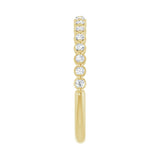 1 ct tw Diamond Lab Grown Anniversary Band in 14K White Gold... - view 4