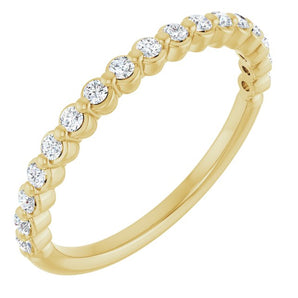 The Amber — Diamond Anniversary Band - Yellow