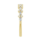 1/3 ct tw Diamond Lab Grown Anniversary Band in 14K White Gold... - view 4