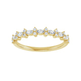 1/3 ct tw Diamond Lab Grown Anniversary Band in 14K White Gold... - view 3