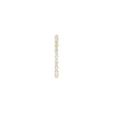 3/4 ct tw Eternity Shared-Prong Lab Grown Anniversary Band in 14K... - view 4