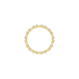 3/4 ct tw Eternity Shared-Prong Lab Grown Anniversary Band in 14K... - view 2
