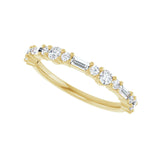 1/2 ct tw Diamond Lab Grown Anniversary Band in 14K White Gold... - view 5