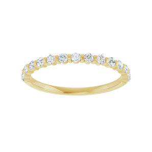1 ct tw Channel-Set Lab Grown Anniversary Band in 14K White Gold... - view 3