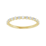 1 ct tw Channel-Set Lab Grown Anniversary Band in 14K White Gold... - view 3