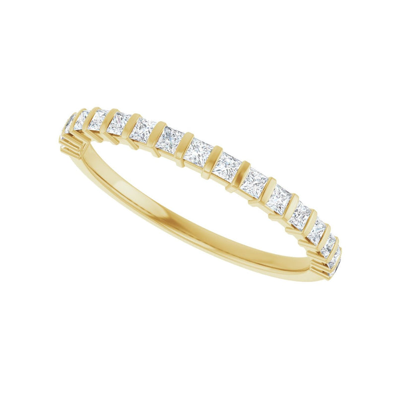 1 ct tw Channel-Set Lab Grown Anniversary Band in 14K White Gold... - view 5