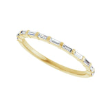 1 ct tw Channel-Set Lab Grown Anniversary Band in 14K White Gold... - view 5
