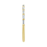 1 ct tw Channel-Set Lab Grown Anniversary Band in 14K White Gold... - view 4