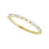 1 ct tw Channel-Set Lab Grown Anniversary Band in 14K White Gold... - view 5