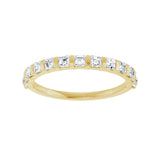 1 3/8 ct tw Channel-Set Lab Grown Anniversary Band in 14K White G... - view 3