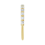 1 3/8 ct tw Channel-Set Lab Grown Anniversary Band in 14K White G... - view 4