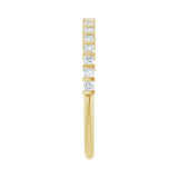 1 ct tw Channel-Set Lab Grown Anniversary Band in 14K White Gold... - view 4