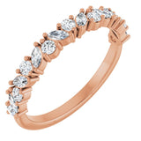 The Janna — Diamond Anniversary Band - Rose