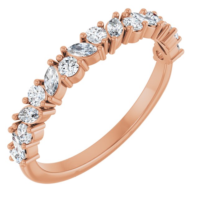 The Janna — Diamond Anniversary Band - Rose