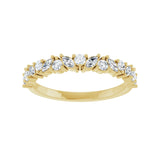 1/2 ct tw Diamond Lab Grown Anniversary Band in 14K White Gold... - view 3