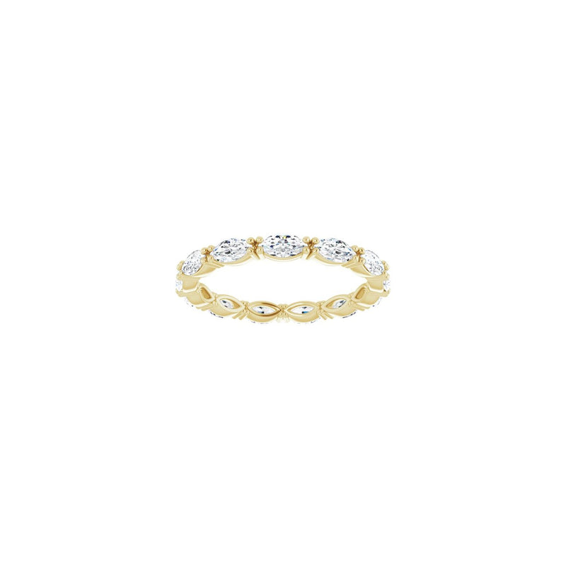 1 ct tw Eternity Lab Grown Anniversary Band in 14K White Gold... - view 3