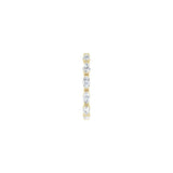 1 ct tw Eternity Lab Grown Anniversary Band in 14K White Gold... - view 4