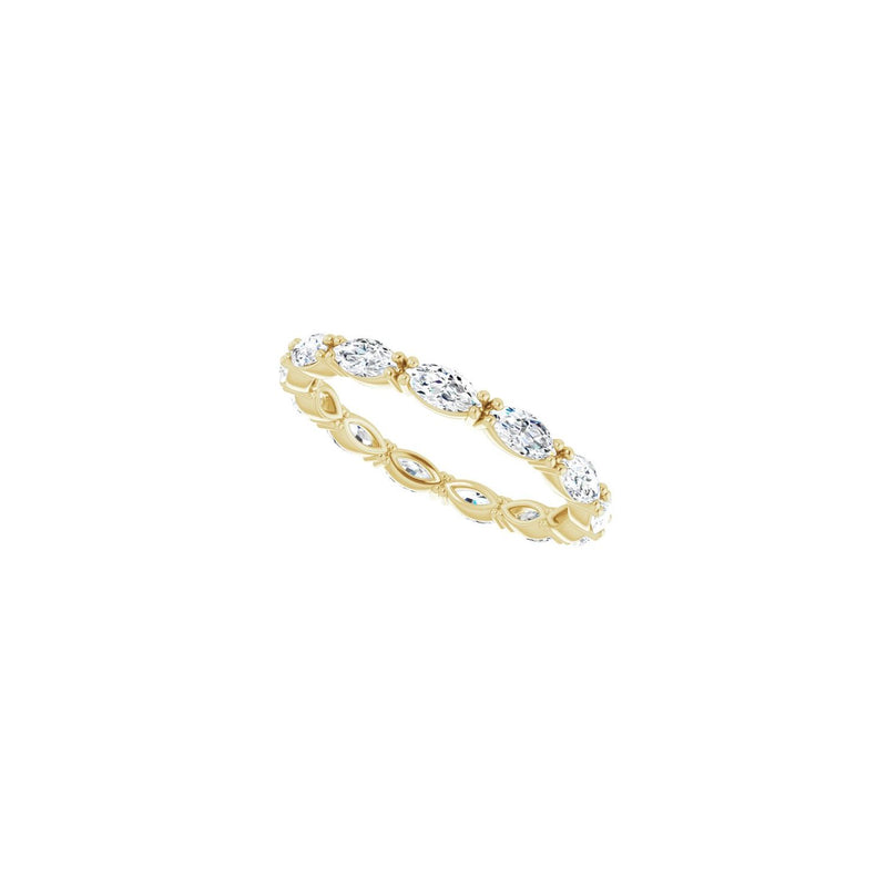 1 ct tw Eternity Lab Grown Anniversary Band in 14K White Gold... - view 5