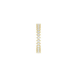 1 1/2 ct tw Eternity Lab Grown Anniversary Band in 14K White Gold... - view 4