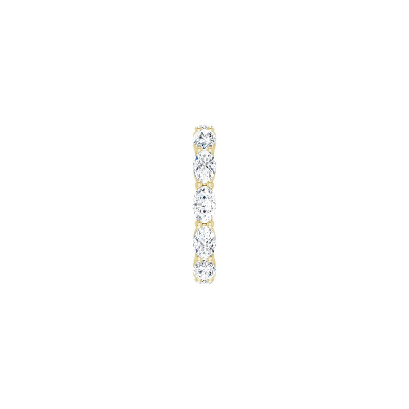 2 1/2 ct tw Eternity Lab Grown Anniversary Band in 14K White Gold... - view 4