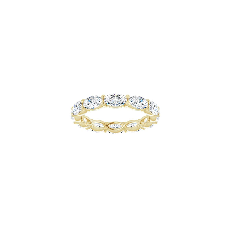 2 1/2 ct tw Eternity Lab Grown Anniversary Band in 14K White Gold... - view 3