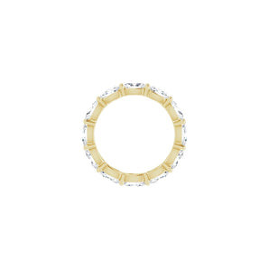 2 1/2 ct tw Eternity Lab Grown Anniversary Band in 14K White Gold... - view 2