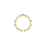 2 1/2 ct tw Eternity Lab Grown Anniversary Band in 14K White Gold... - view 2